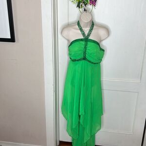 Dreamgirl Fairy Goddess Halloween Costume Green Size Sm/Md NWOT 3 Piece